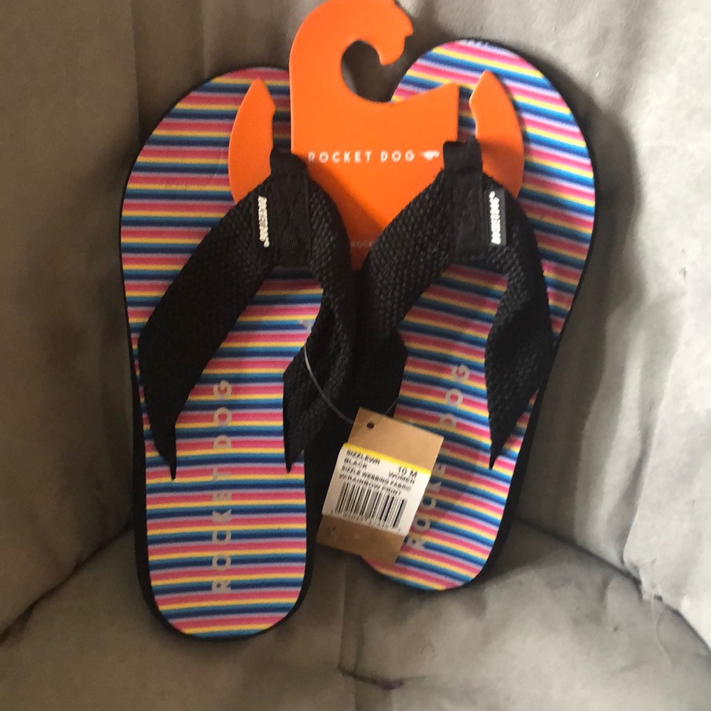 New Rocket Dog sandals. Never worn, tags attached.